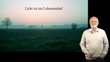 Licht ist ein Lebensmittel